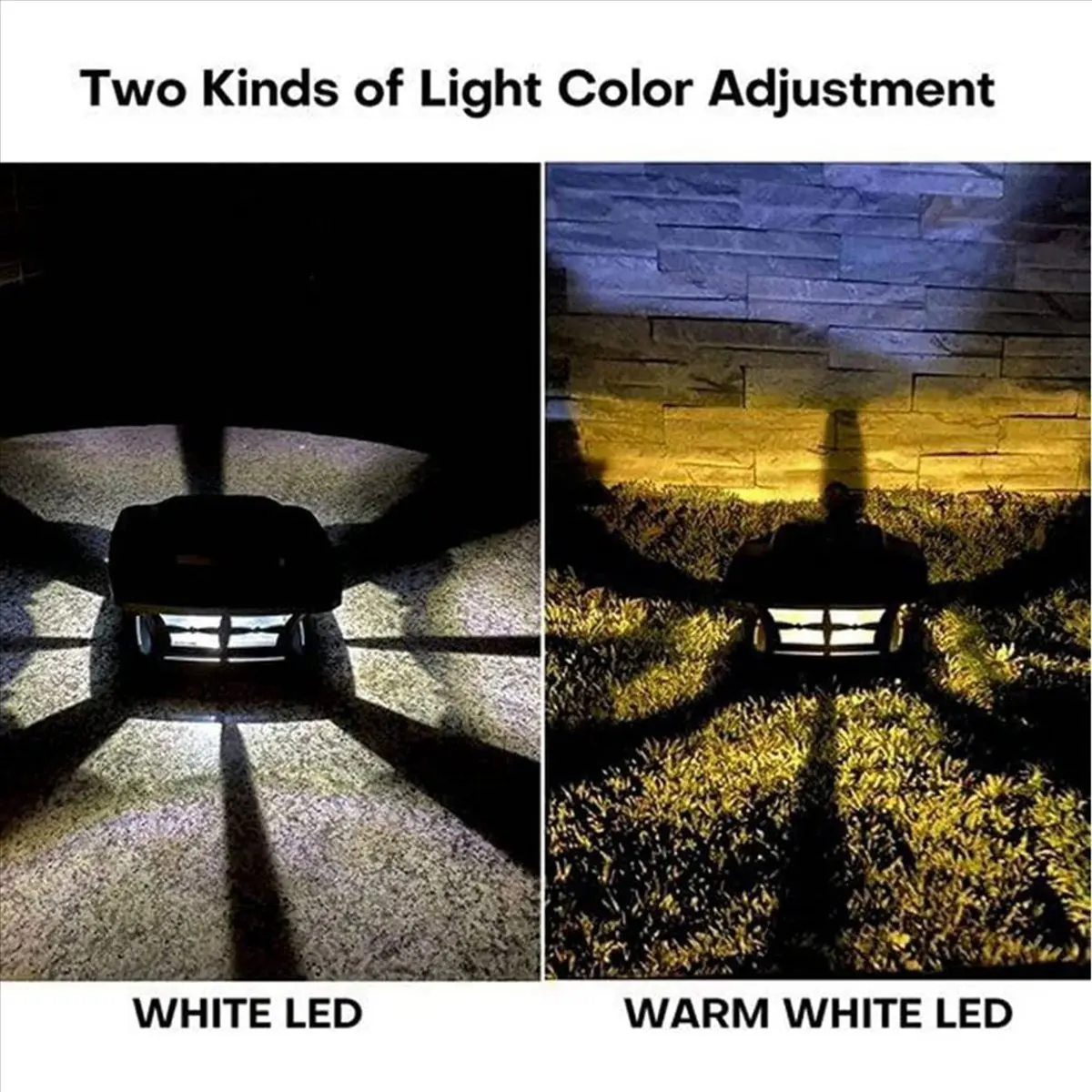 Grand 10X luces de tapa de poste Solar 2 modos de iluminación luces LED de tapa de valla de cubierta para postes de madera 4X4 decoración de jardín negro cálido