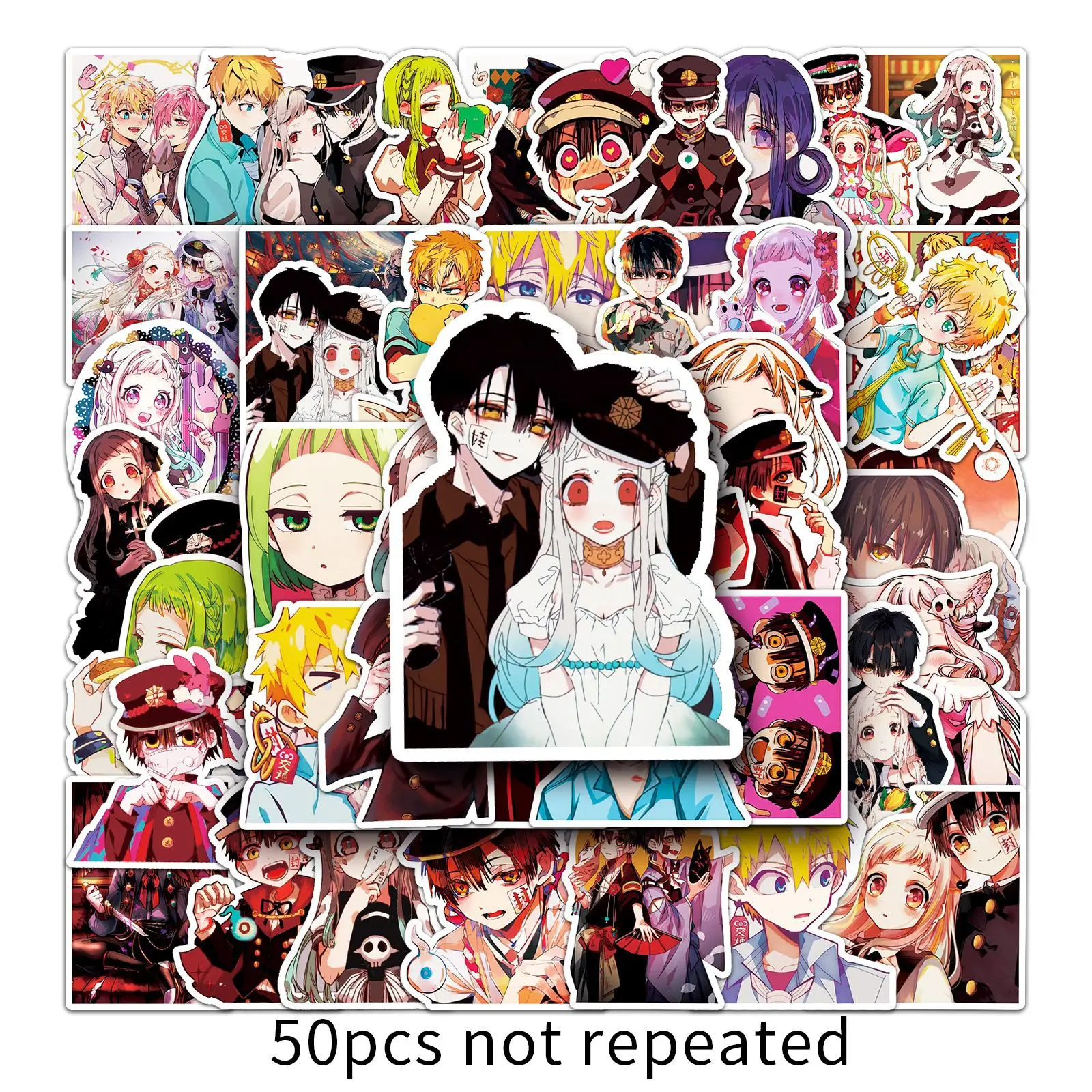 50 sztuk Władca Kwiatów, związany z Ziemi Kreskówkowe naklejki graffiti Walizka Laptop Skuter Wodoodporna zabawka Naklejka Dekoracja