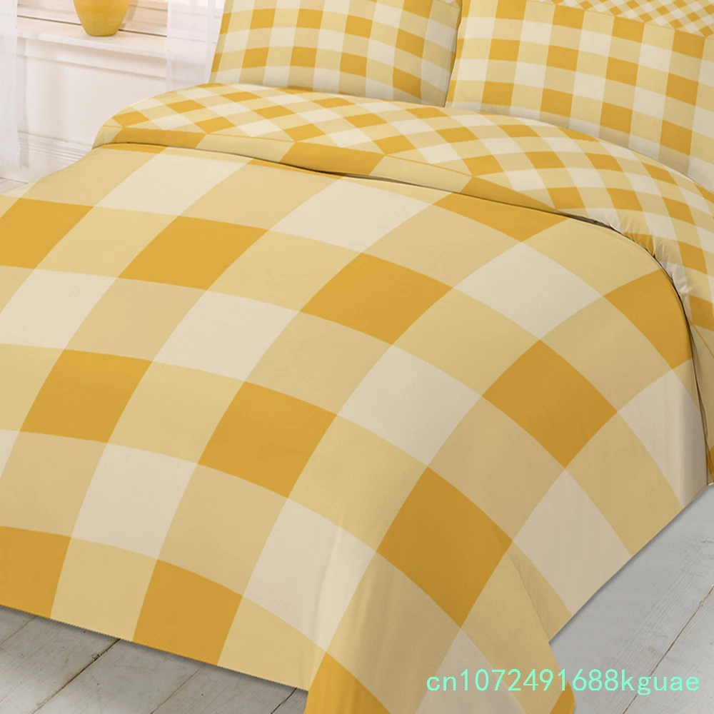 Copripiumino a Quadretti Giall - Home Textiles Bedding recensione e prezzo
