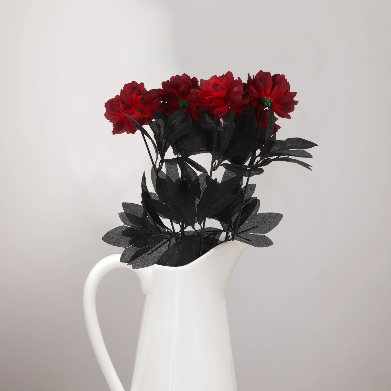 

5pcs Simulation Dahlia Artificial Flower Bouquet Home Decor Wedding Photography Prop Silk Fake Flowers Bridal Bouquet Indoor