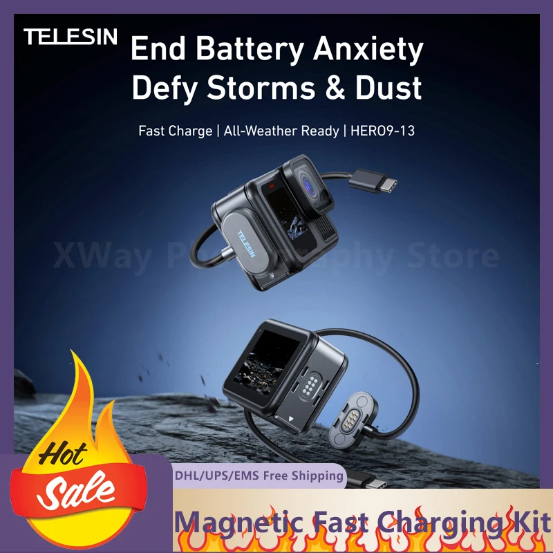 Telesin Magnetic Fa… - image