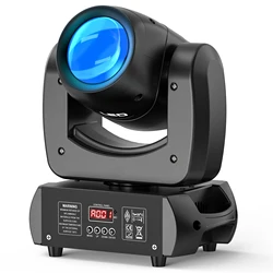 U'King Mini LED Moving Head Licht 100W Beam Effect Patroon Licht Roterende DMX512 LED Spotlight Podiumverlichting voor KTV Disco DJ