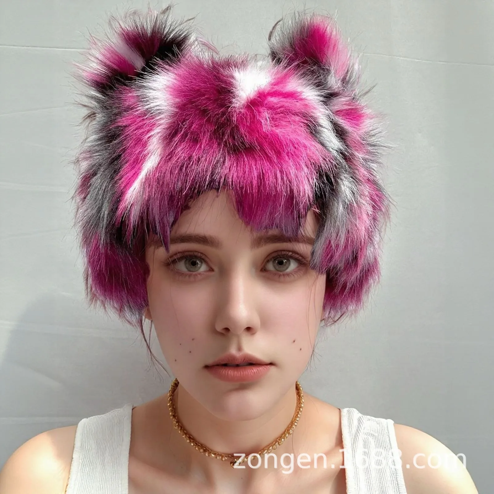 새로운 푹신한 퍼 모자 버킷 비니 모자 여성용 스컬리 캡 플러시 피셔맨 모자 따뜻한 여성용 겨울 모자 스플라이스드 페스티벌