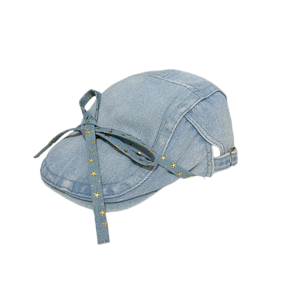 قبعة بيسبول بعقدة فيونكة ، قبعات واقية من الشمس متعددة الاستخدامات لرعاة البقر ، قبعة أمامية ، جودة عالية ، طراز كوري ، جديد