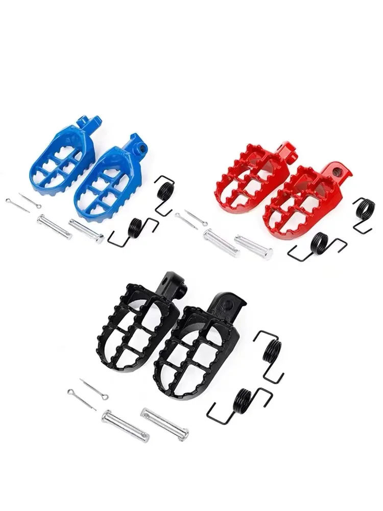 Motorcycle Footpegs Footrests Foot Peg Rest For HONDA CRF XR 50 70 Xmotor SSR KAYO Motorbike Pit Dirt Bike