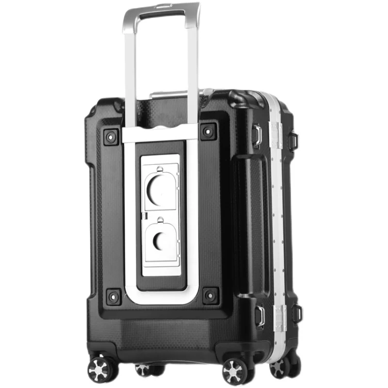 Trolley Case Universal Wheel 20'' 24'' Inch Aluminum Alloy Frame Scratch-resistant Luggage Suitcase Suitcase 20 Password Box