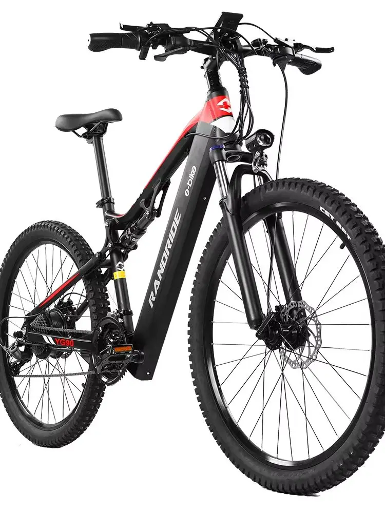 AliExpress RANDRIDE YG90B City Ebike 27.5/29-Inch Tire Urban Commuting Electric Bicycle 1000W 48V 17Ah Adult E-Bike