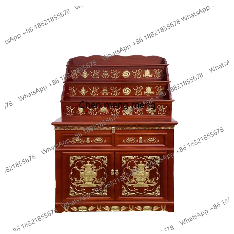 z183 buddhist altar for homemodern tribute table four-layer incense  tibetan style   hall altar altar
