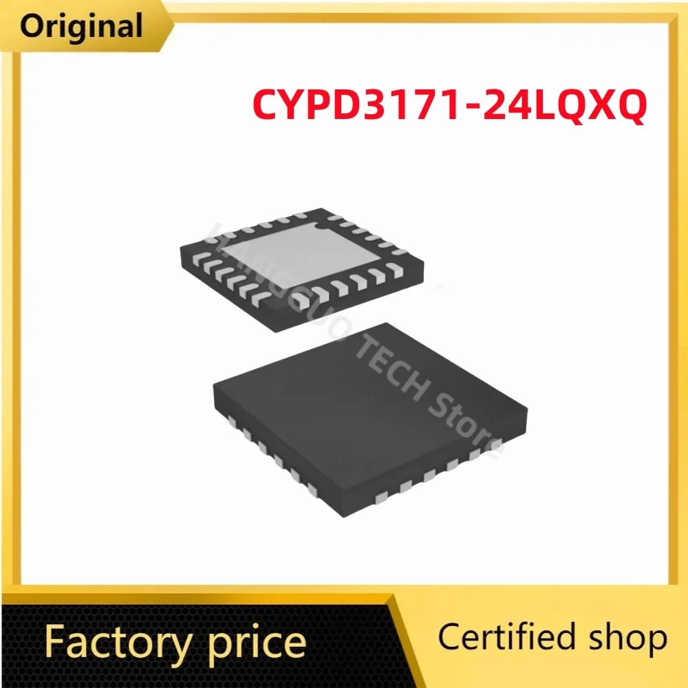 Brand new original  CYPD3171-24LQXQ CYPD3171-24 CYPD3171 QFN24 The controller interface chip