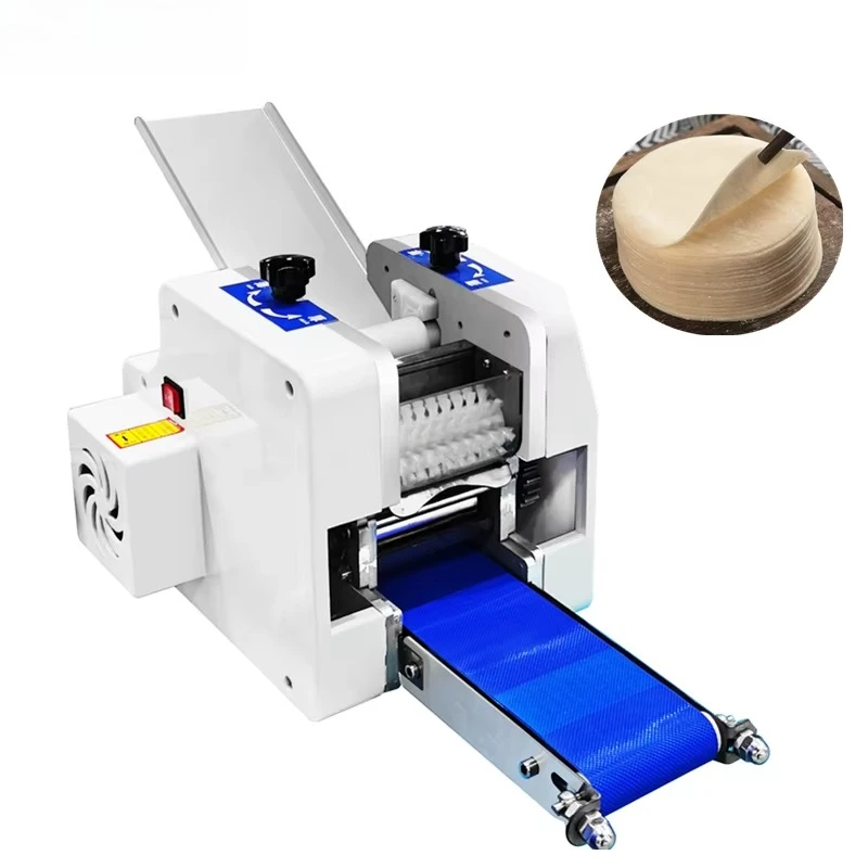 Automatic commercial industrial turkey electric maquina mini wonton machine maker set mold cutter dumpling skin making machine