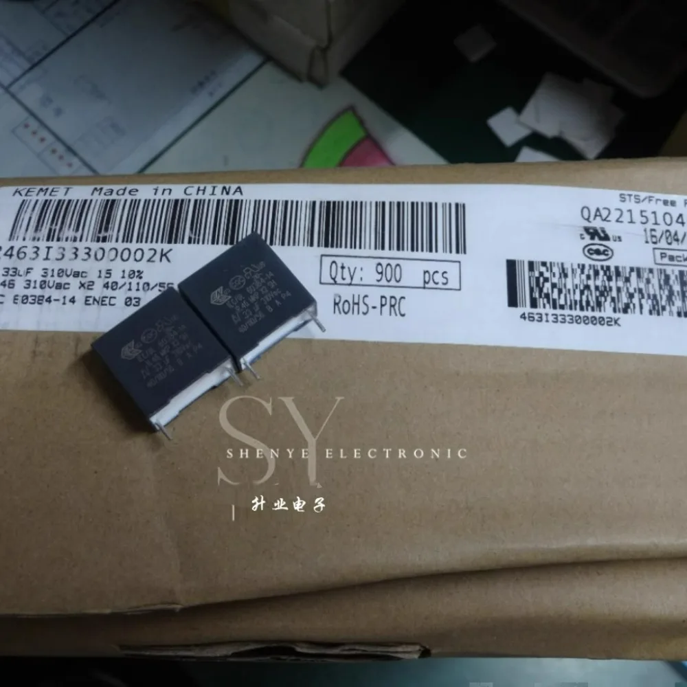 

20PCS AV R463I33300002K 0.33uf/310VAC 330nf u33 334 Brand new film capacitor 15mm Accuracy: 10% Thickness: 7.2mm Height: 18mm