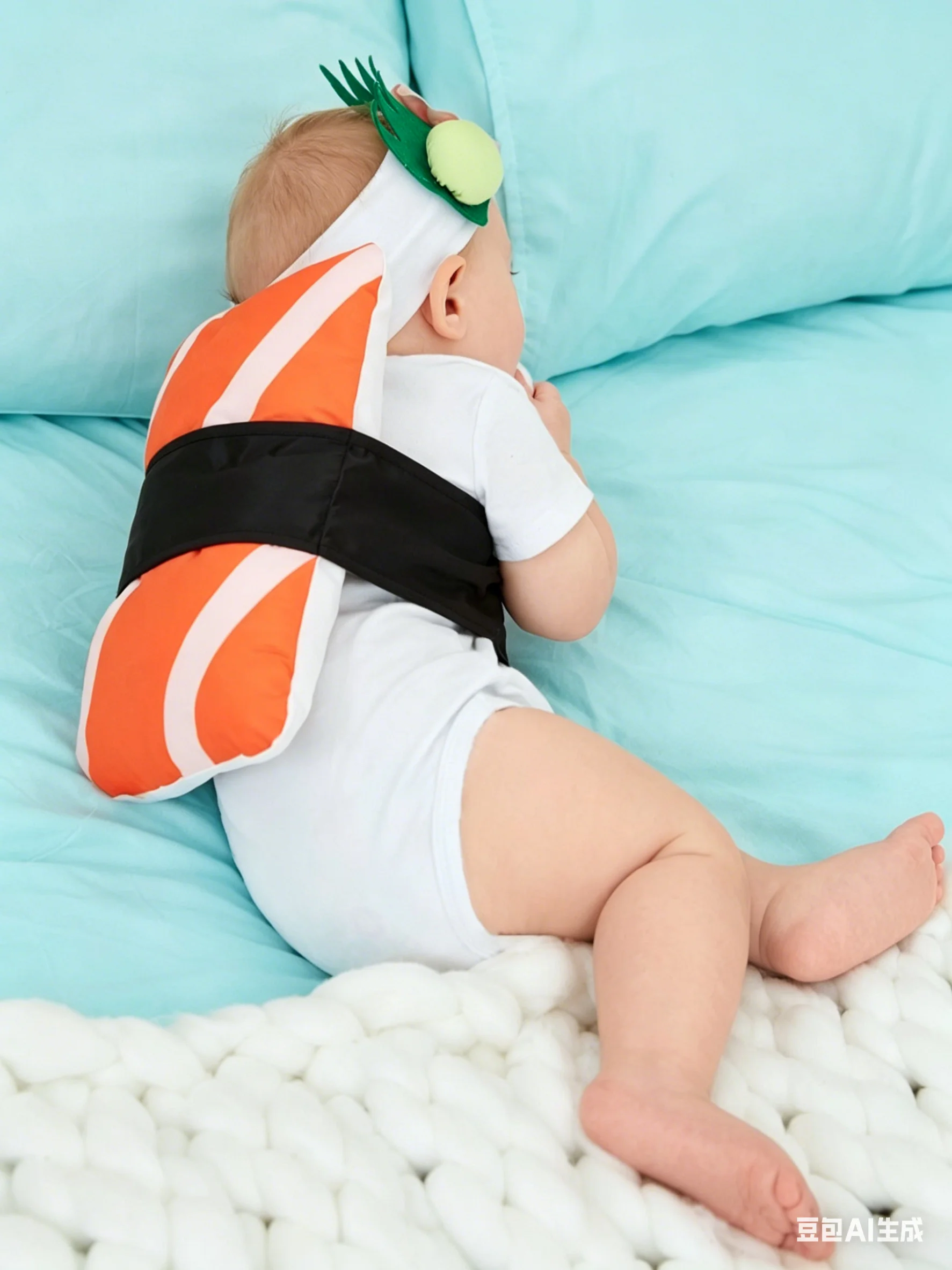 Baby Salmon Design Pillow,Soft & Comfortable