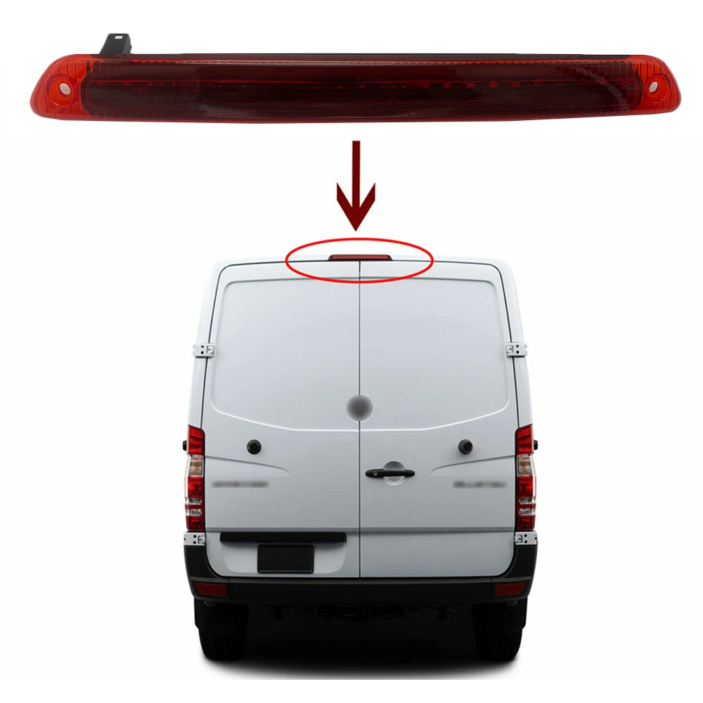 F or Mercedes Benz Sprinter 2006-2017 VW Crafter 2006-2016 Rear Tail Center High Mount Brake Light 9068200456 A9068200456