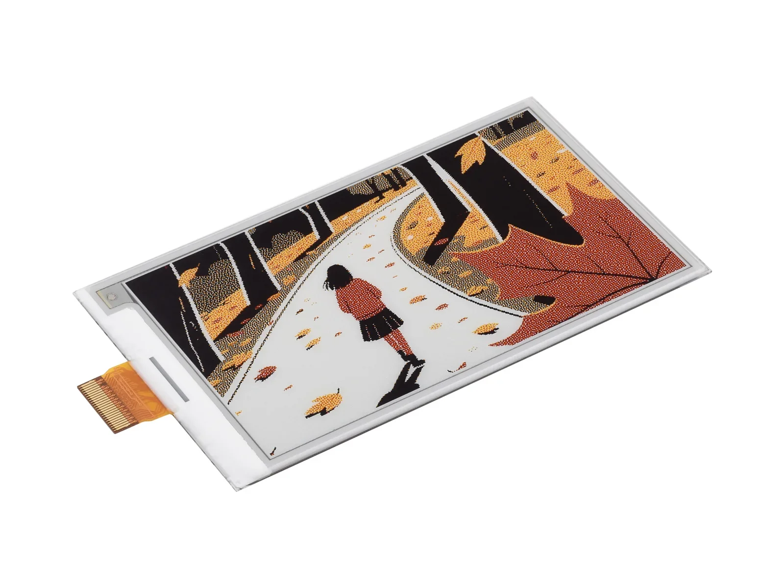 Tampilan E-paper 3.7 Inci Asli (G), Tampilan E-ink, 416X240 Merah/Kuning/Hitam/Putih, SPI, untuk Raspberry Pi/Jetson Nano/Arduino