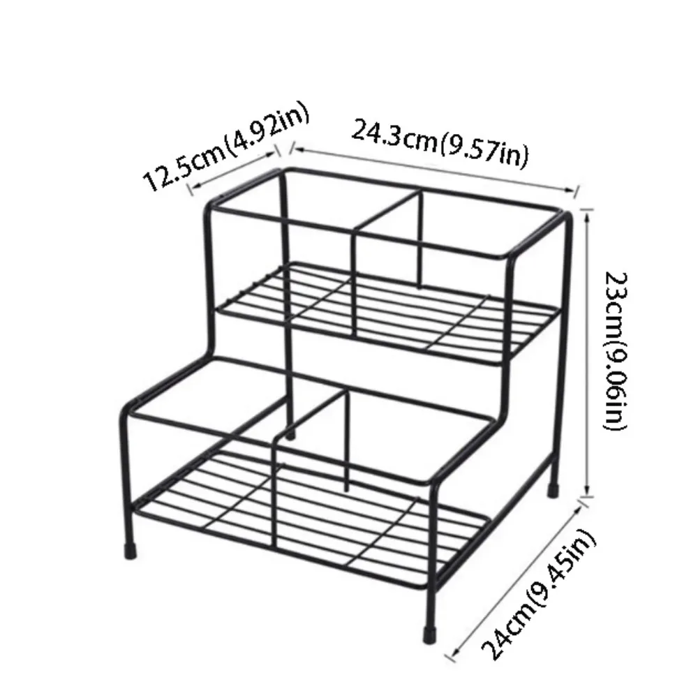 support-a-sirop-de-cafe-en-metal-de-qualite-superieure-couleur-noire-support-a-epices-facile-a-nettoyer-conception-a-4-grilles-installation-facile