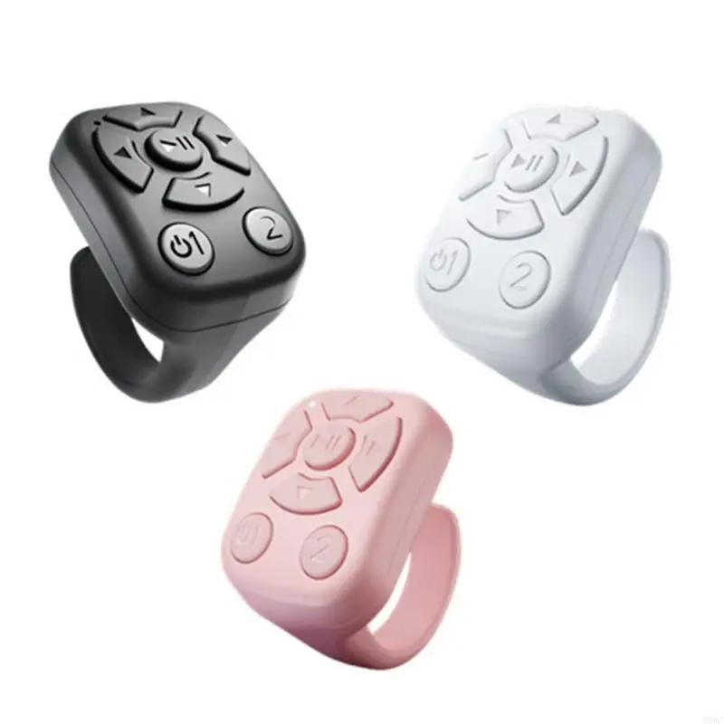 T8WC Scrolling Rings Page Turner Bluetooth-compatible Remote Control Rings For Video Scrolling And Page Turning Controller