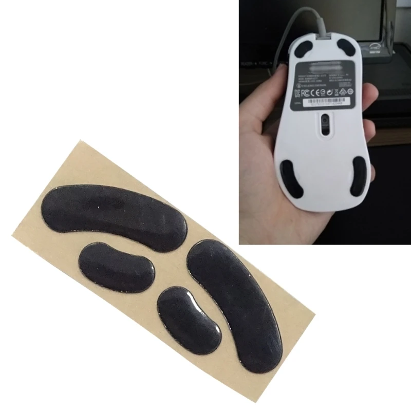 Противоскользящие сменные аксессуары для игровой мыши для Steel Series Rival 300, ножки для мыши Rival, коньки для мыши, черные, износостойкие