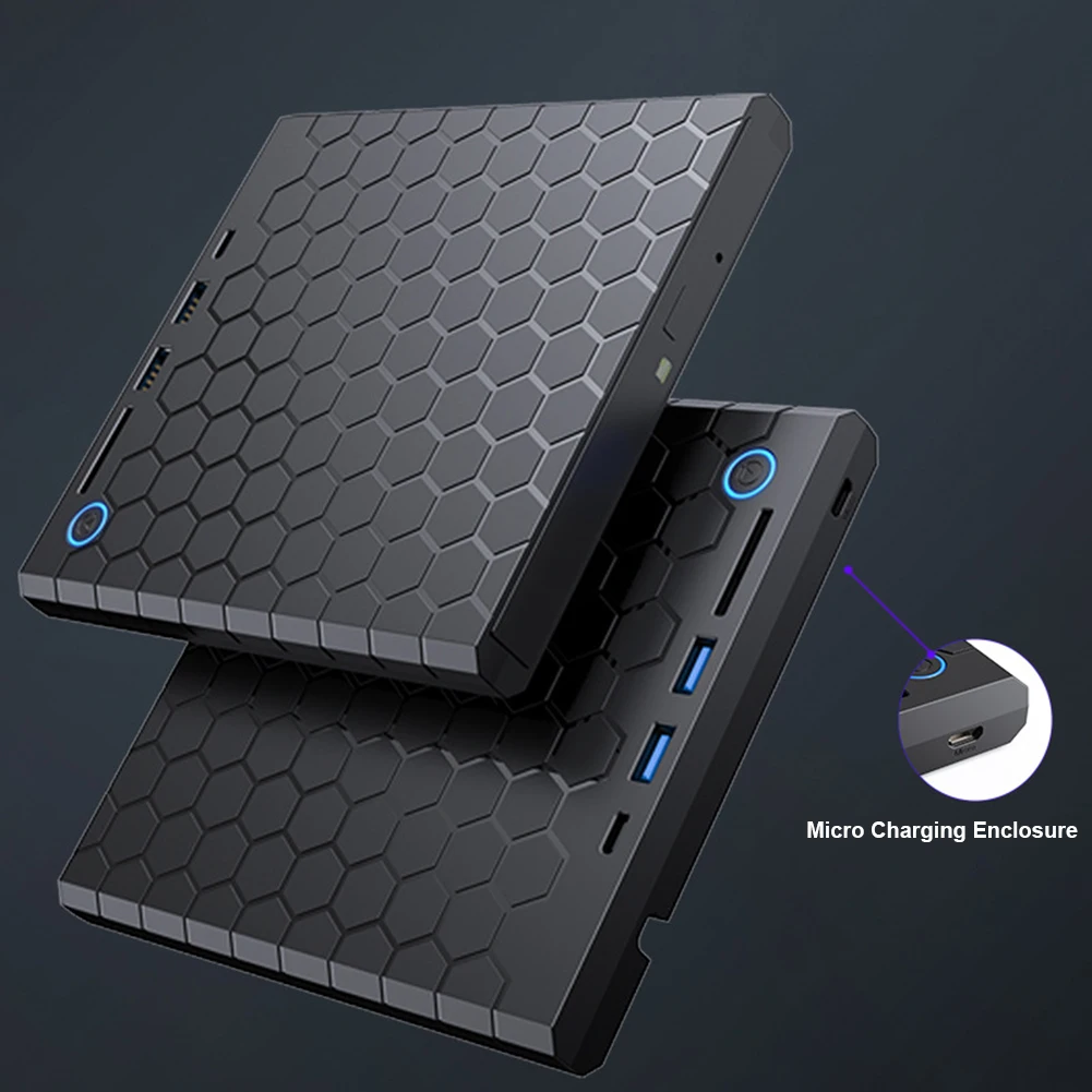 محرك الأقراص الضوئية USB 3.0 Type-C قارئ أقراص مضغوطة مع فتحات SD/TF كاتب موقد الأقراص المضغوطة USB3.0 HUB TF قارئ للكمبيوتر المحمول والكمبيوتر اللوحي