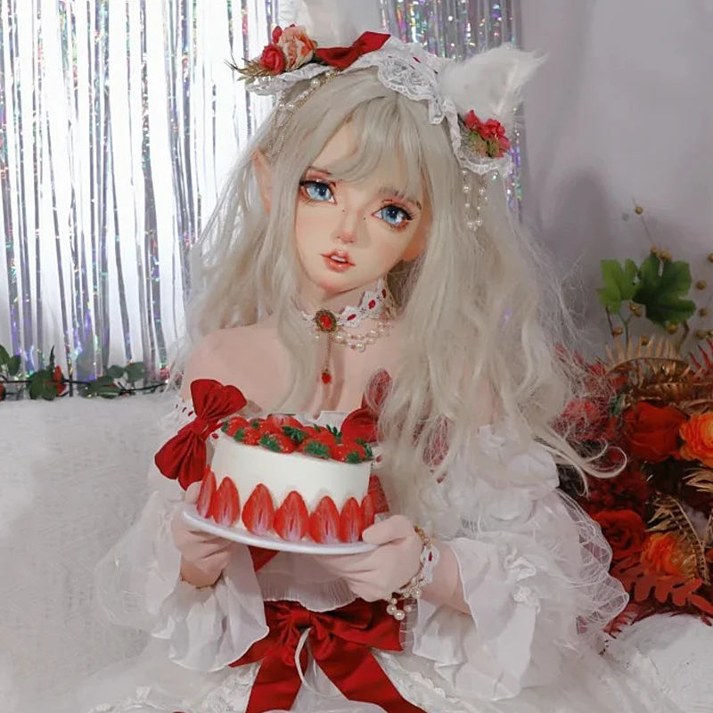 

BJD Resin Half Head/Full Head Masks Kigurumi Eyes Crossdress Cosplay Japanese Anime Unisex Masks Eyes And Wig