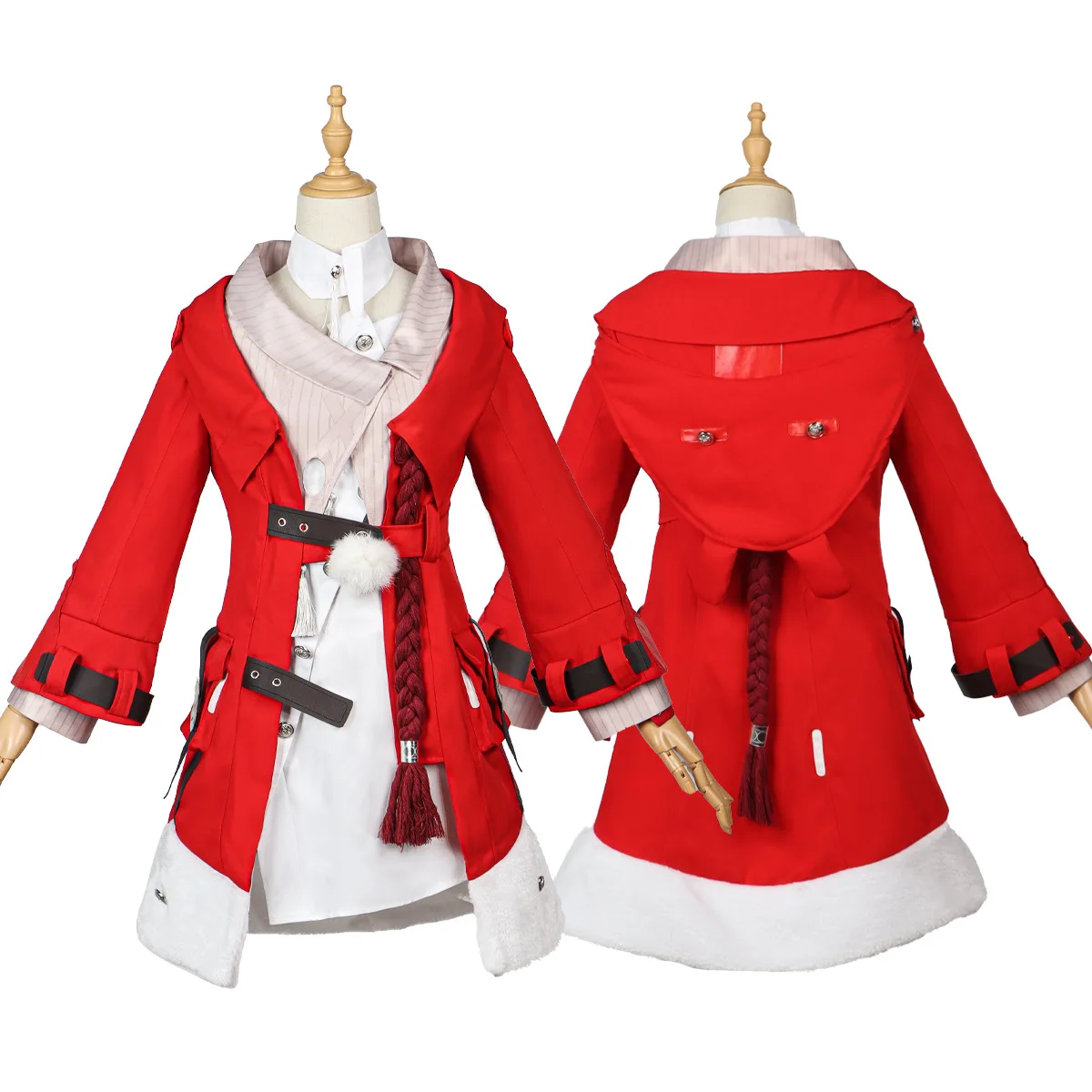 Disfraz de Cosplay del juego Honkai Star Rail Clara para mujer, uniforme de carnaval, trajes de fiesta, peluca de personaje, vestidos de Anime para Halloween, Sexy