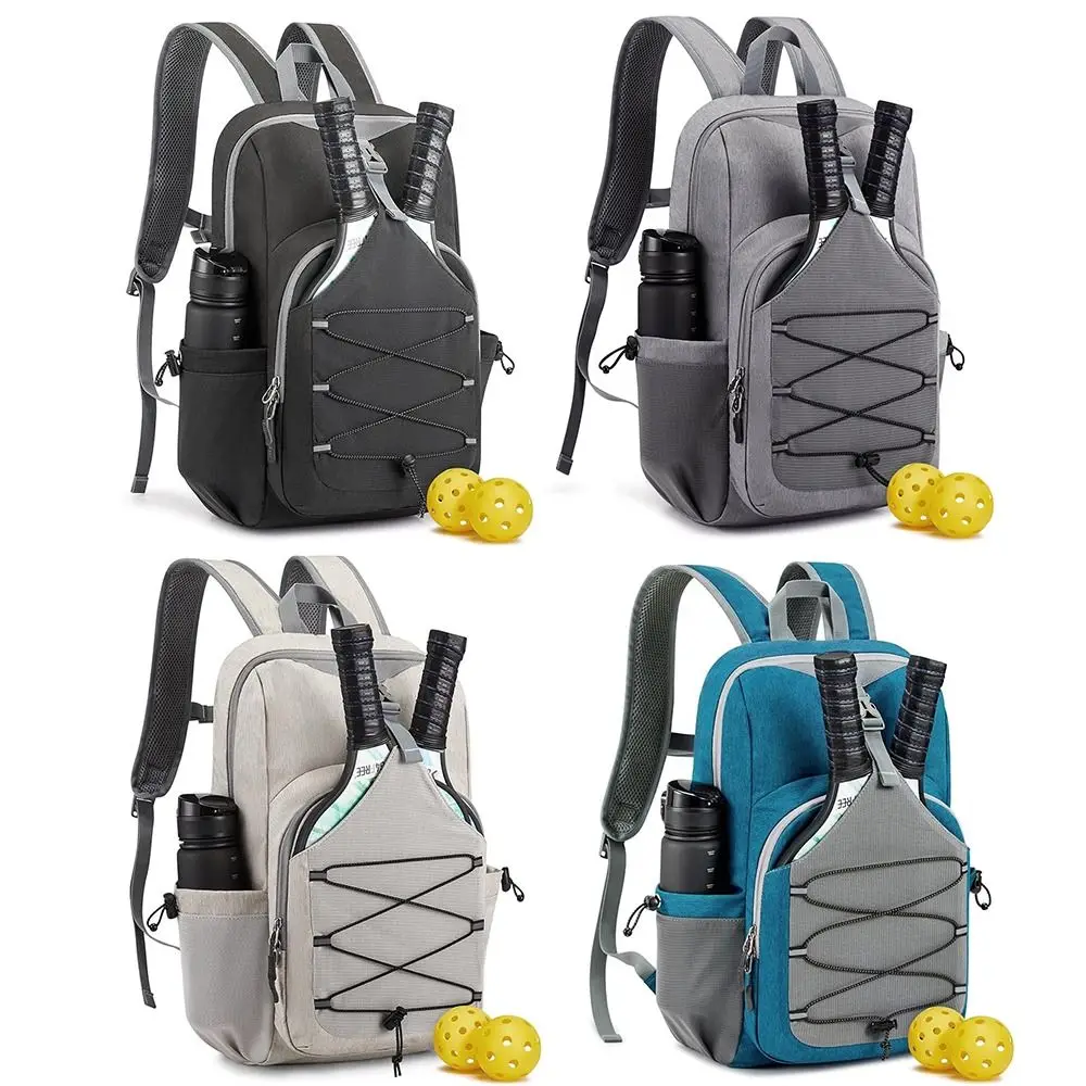

Large Capacity Pickleball Rackets Backpack Holds 2 Rackets Adjustable Pickleball Paddle Bag Lightweight Pickleball Shoulder Bag