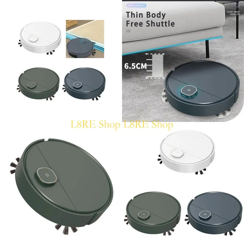 

L8RE Robot Vacuum Cleaner Cleaning Robot Floor Sweeping Robot with Humidifying Function Rechargeable Vacuum Cleaner