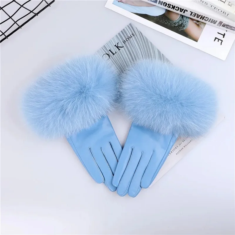 Guantes de Piel para Mujer