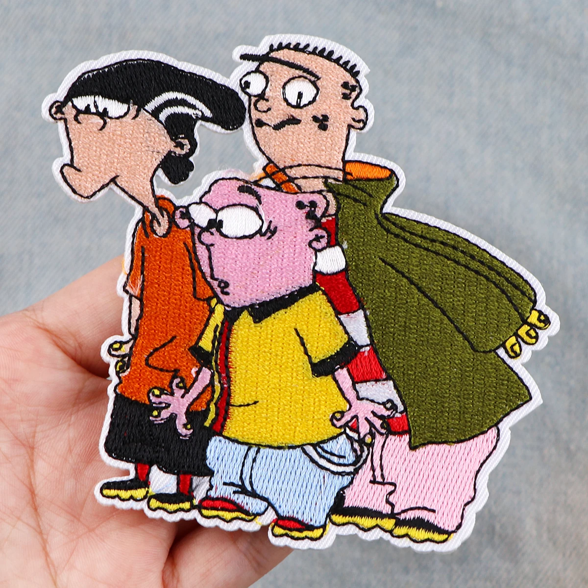 Cartoon Animation Embroidered Patch for Clothing Jackets Thermoadhesive Patch DIY Iron on Patch Applique Sticker Accessories