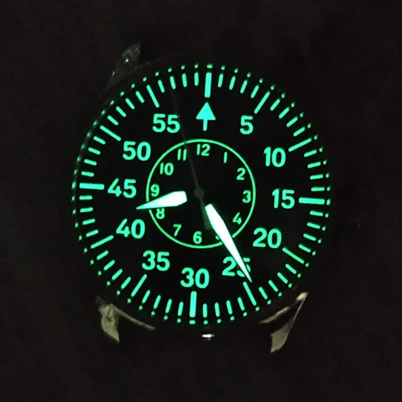 Watch for Man Vintage Pilot Quartz Watch for Seiko Vh31 Movement Sapphire Waterproof Super Luminous Military Wacth Dropshipping