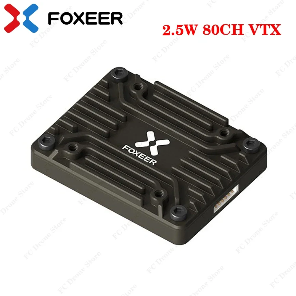 

FOXEER 4.9G-6G Reaper Extreme V2 2.5W 80CH VTX 25mW/200mW/500mW/1.5W/2.5W Adjustable 2-8S 20X20mm for RC FPV Long Range Drone