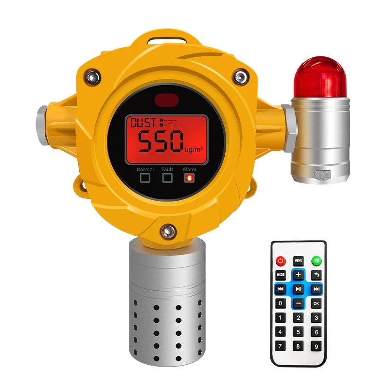 Wholesale Price High Quality Online Explosion-proof 4-20ma 0-1000mg Fixed Air Dust Detector