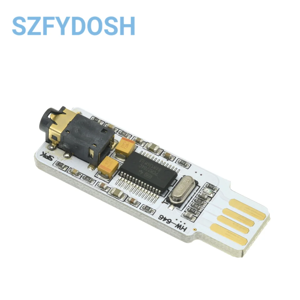 Mini USB Sound Card PCM2704 DAC Decoder Board From Drive Suitable For Notebook PC Computer