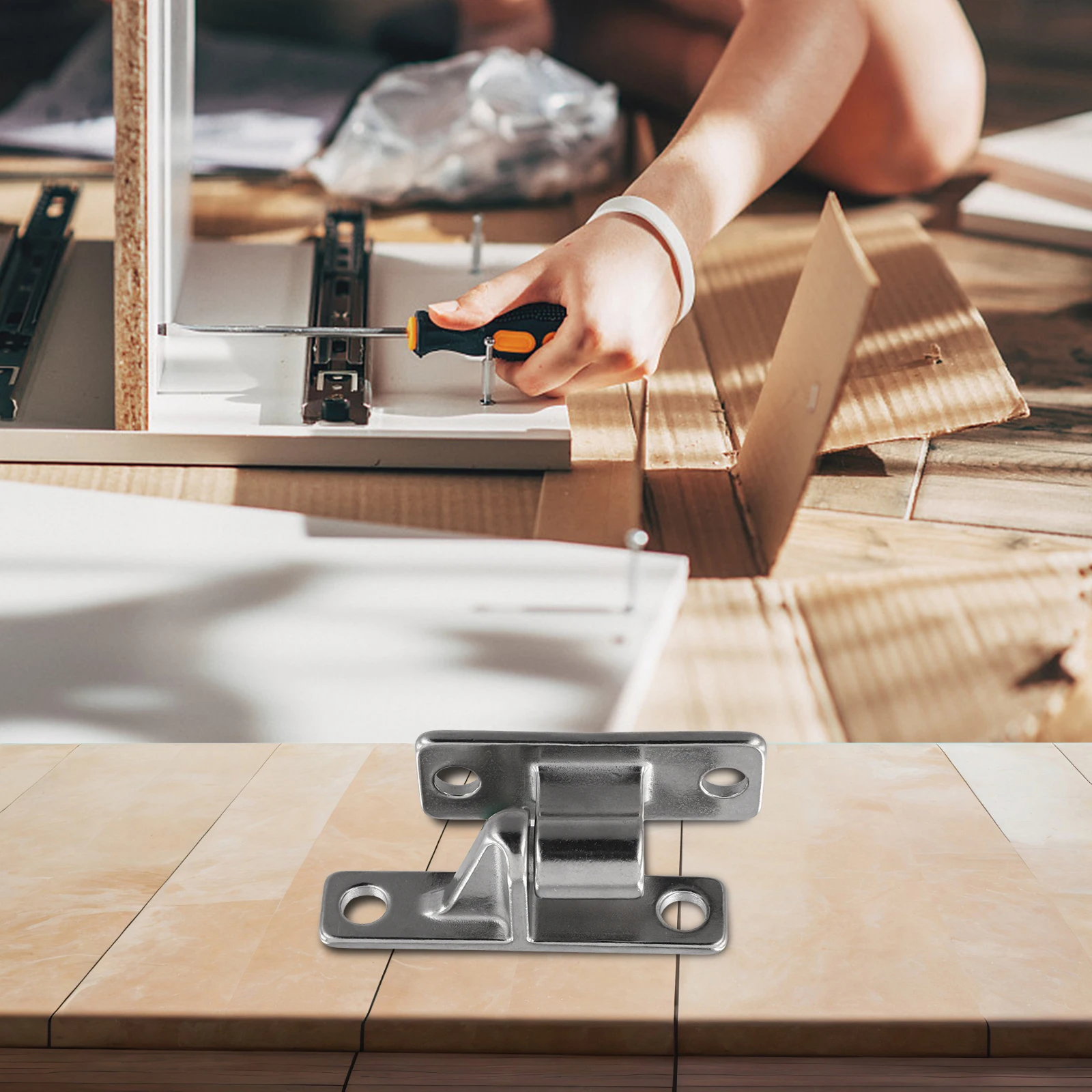 

12 Pcs 304 Stainless Steel Gate Hinge Set with Male and Female Parts for Reliable Gate Function in Outdoor Conditions