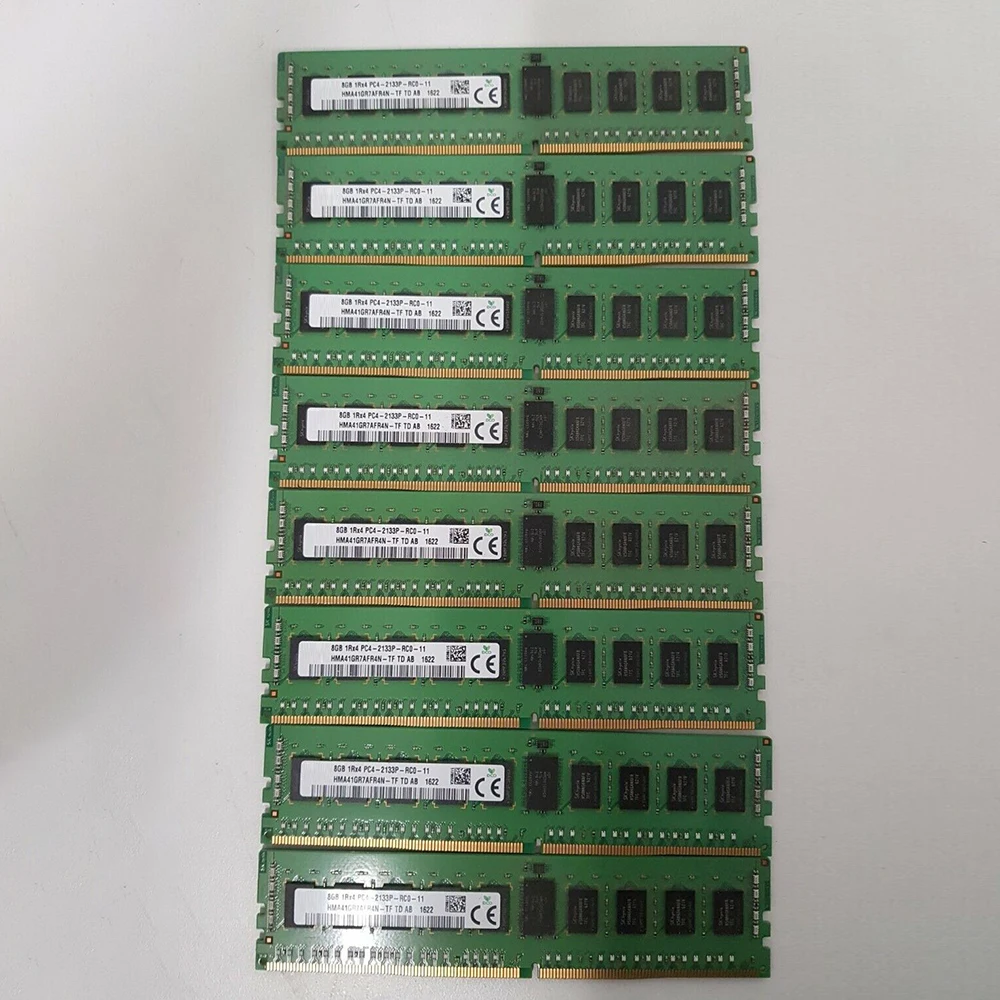 Imagem -03 - para Ram sk Hynix 8gb 1r x Pc42133p 2133 Ddr4 Memória Reg Ecc pc Hma41gr7afr4n-tf