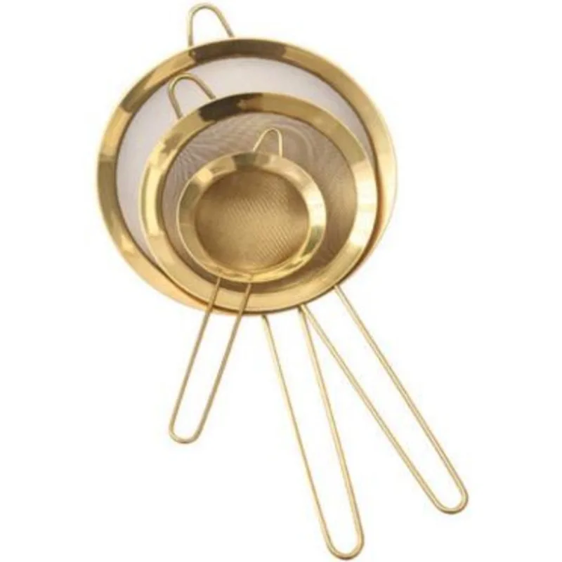 304/201 Gold-plated stainless steel soybean milk filter screen flour sieve oil grid stainless steel diagonal diagonal oil grid