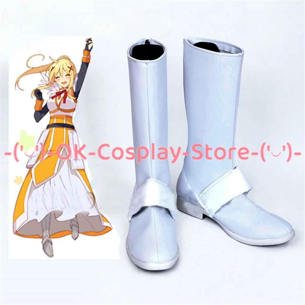 

Cosplay Shoes KonoSuba God's Blessing on This Wonderful World Darkness Boots Anime Game Halloween