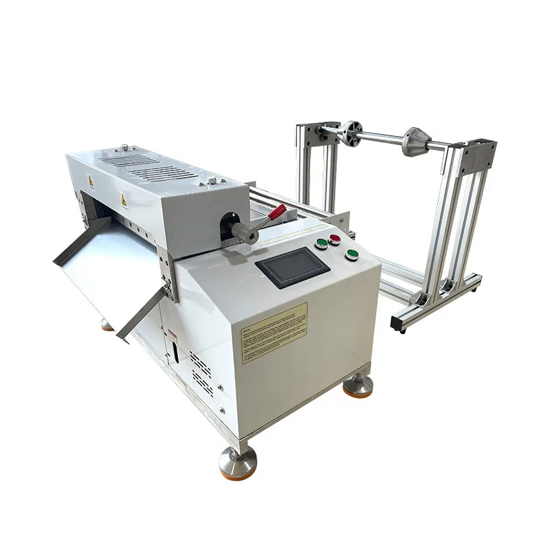 Automatic PVC Nonwoven Slitting Machine for PET Splitting Computer Paper Cross Cutting Machine for Cutting Strips