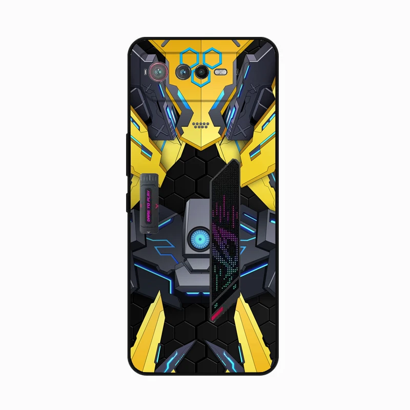 For ASUS ROG Phone 6D Case For Asus ROG Phone 6 Pro ROG6D ROG6 Pro Soft TPU Fundas For Asus ROG 6D Ultimate Phone Cover