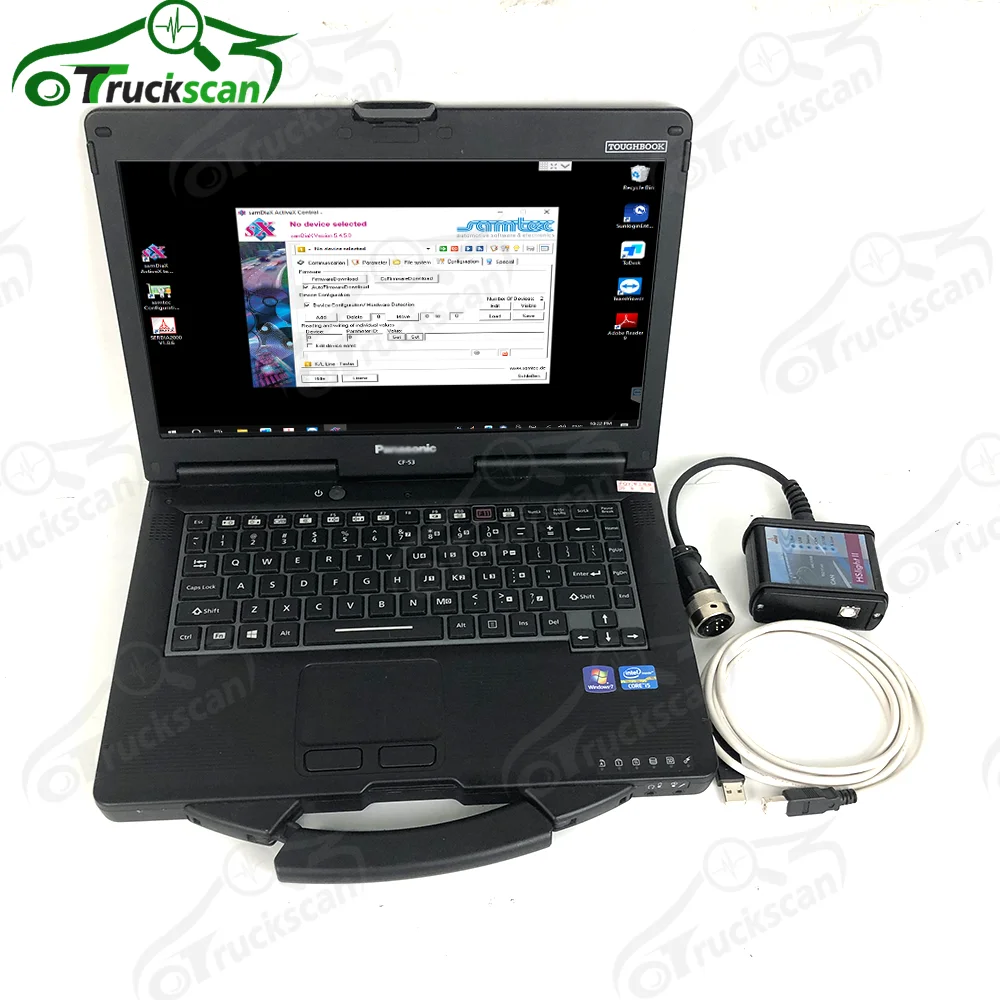 CF53 laptop with New 2000 program HS LIGHT II Interface for Ford Hs Light II DEUTZ DIAGNOSTIC KIT (HS LIGHT II) FULL EMR2\3\4