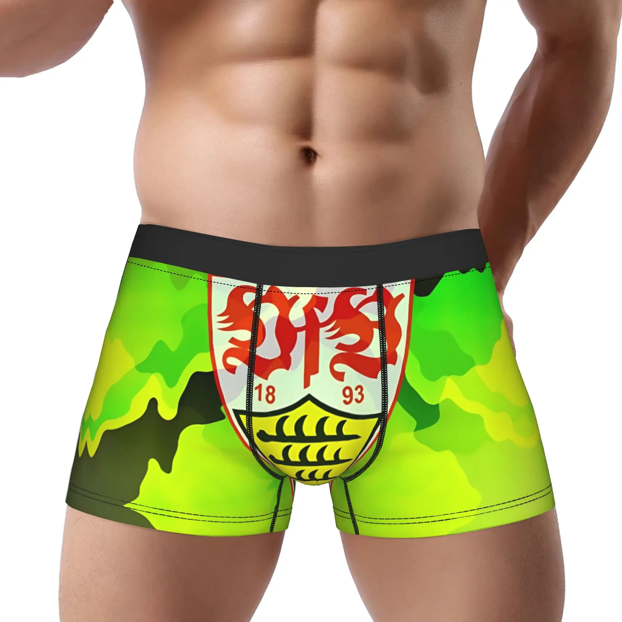 

Трусы-боксеры для взрослых VfB, 18+, мужские, для Бундеслиги, DFB Pokal, DFL Supercup, мужское нижнее белье, шорты, боксеры-брифы