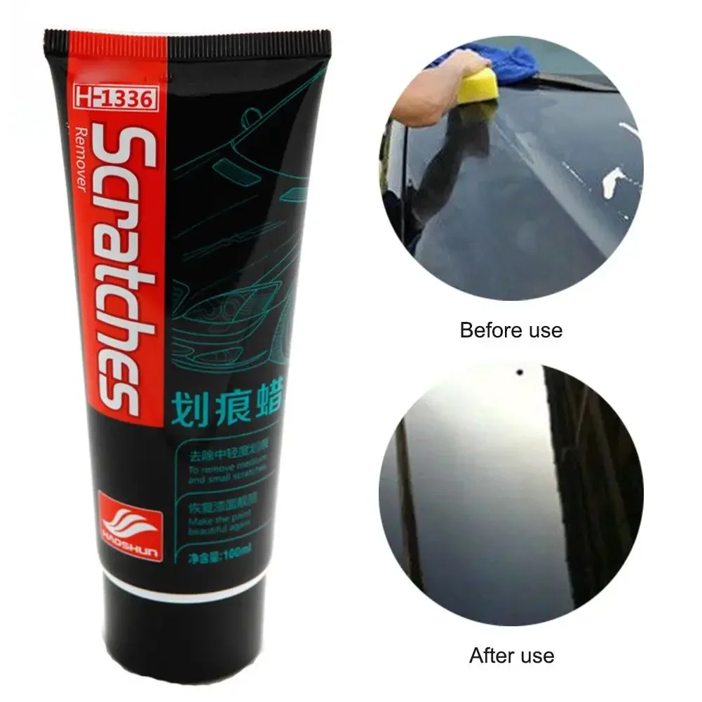 Car Scratch Remover Auto Scratch Repairer Tool Car Scratches Repair Polishing Wax With Sponge Antioxidant Auto Repair Tools view 5