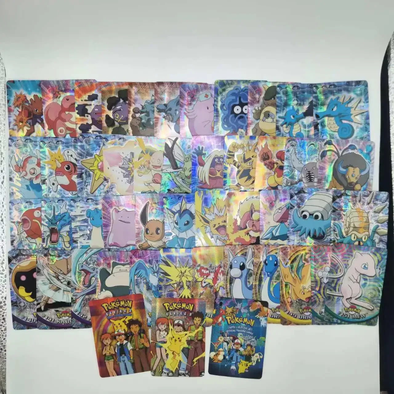 DIY Pokémon PTCG Topps The First Generation 154pcs Flash Card Anime Peripheral Game Collection Card Holiday Gift