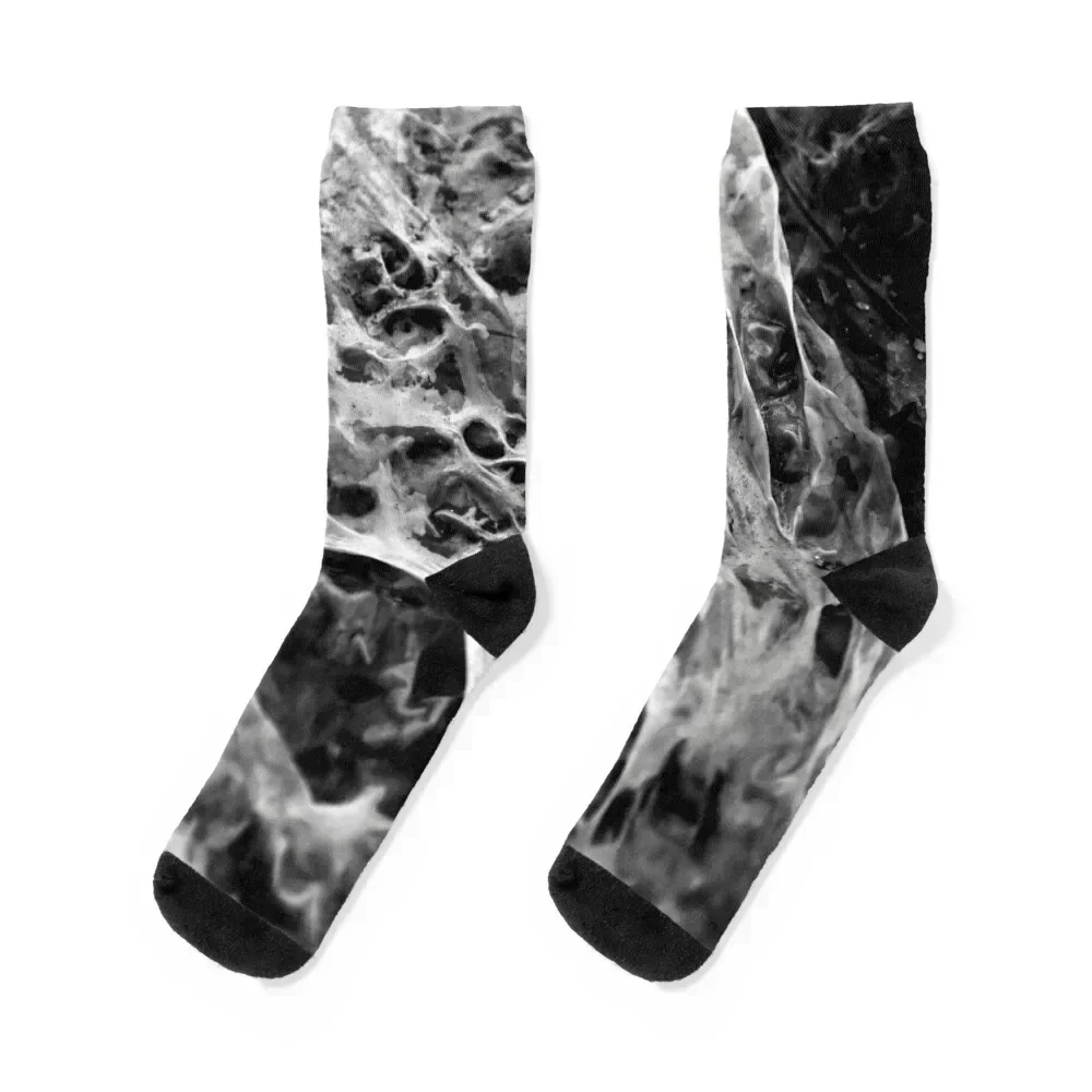

Scalding Socks with print sheer professional running anti-slip Socks Ladies Men's