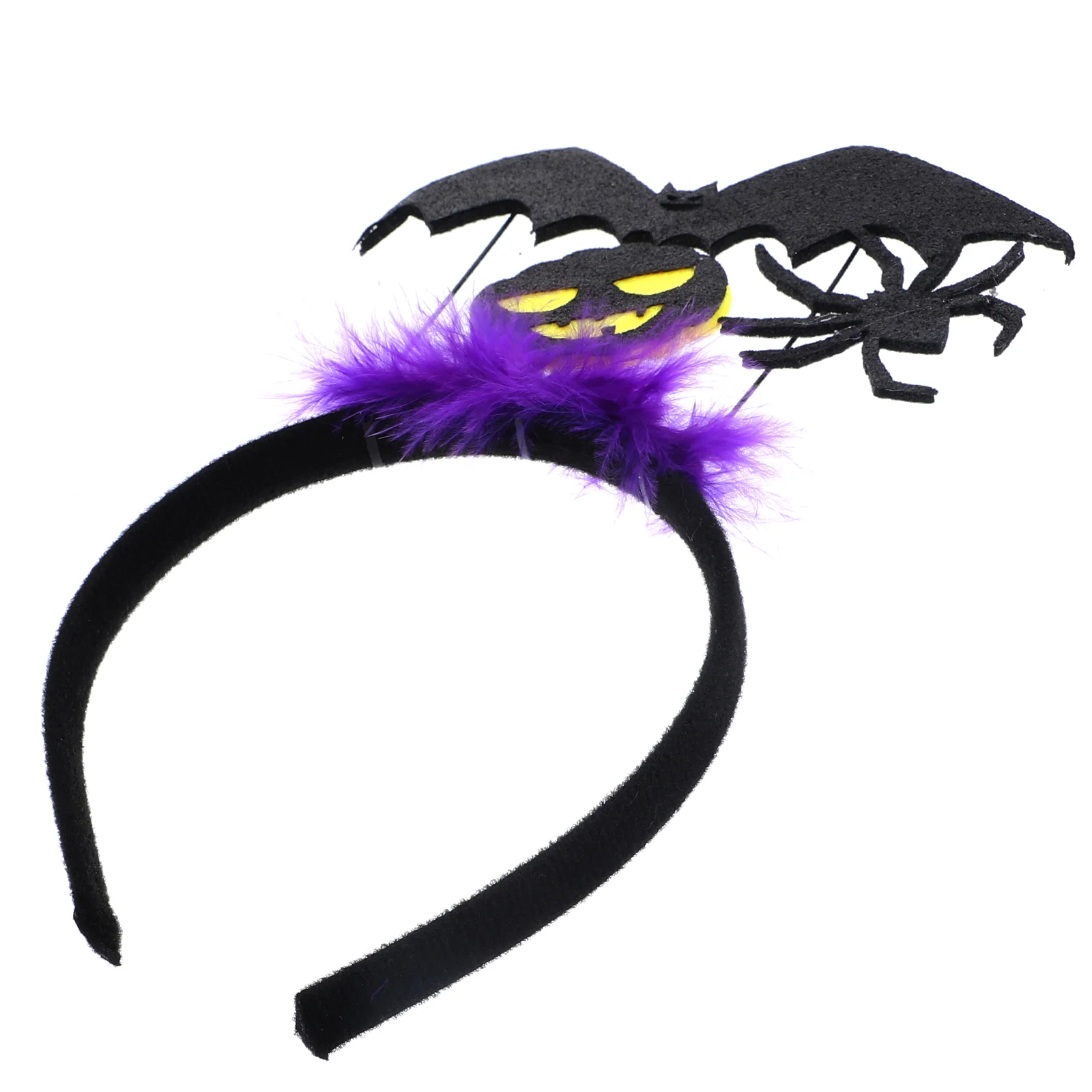 Pumpkin Halloween Headband Cosplay Costume Carnival Party Headpiece Headbands for Adults