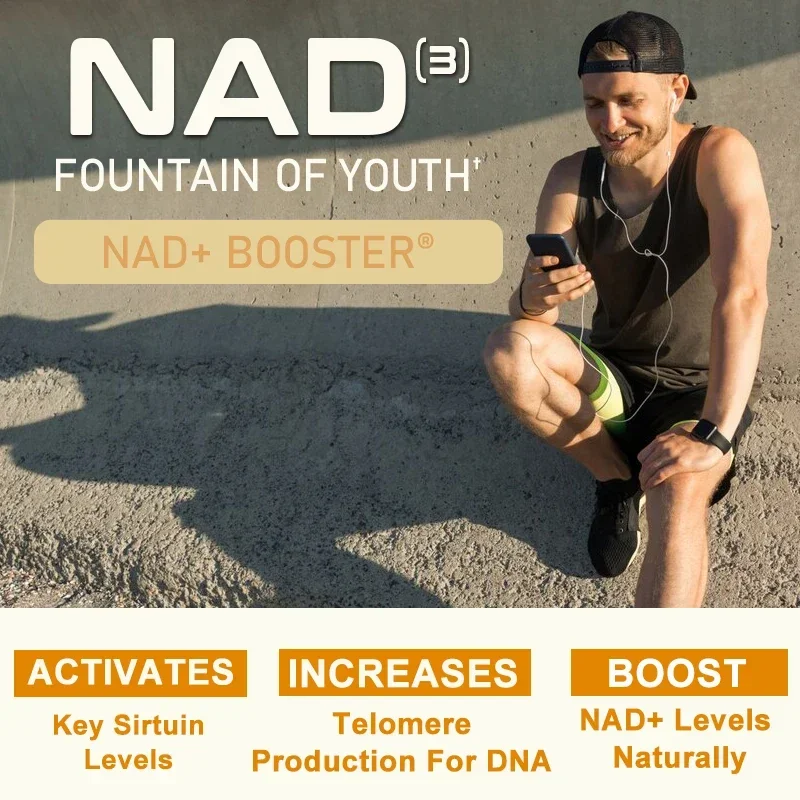 NAD Supplements - Anti-aging, Promotes Cell Health, and Improves Sleep Quality