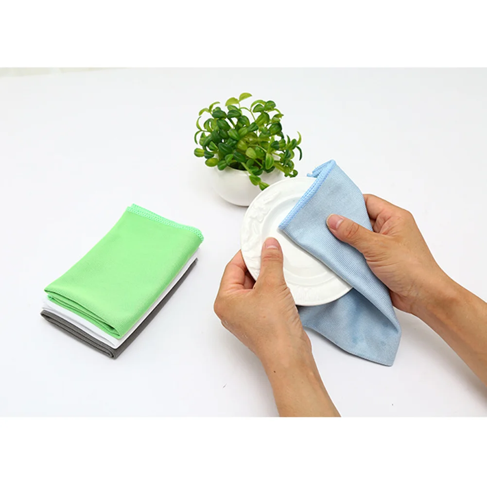 

4Pcs 30x30cm Premium Quality Microfiber Cleaning Cloth Soft Extensible Hygroscopic Towel for Car Interior Exterior Window