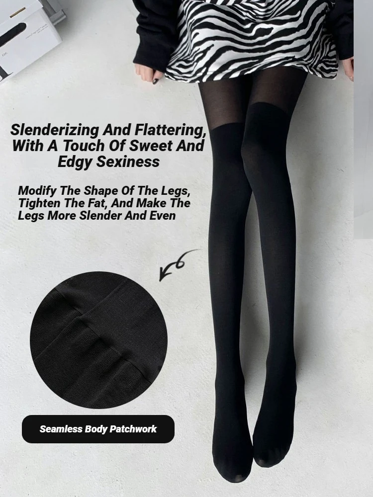  Thigh-High Tights Hot High Waist Stretchy Pantyhose Women'S Stockings & Hosiery Girl Nylon Ballet Dance Fashion