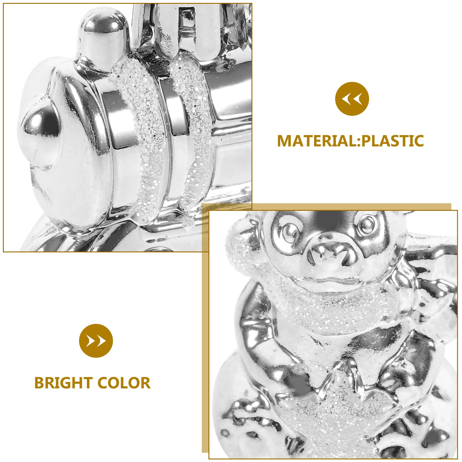 

1 Box Christmas Tree Topper Lovely Mini Cartoon Hanging Ornaments for Xmas Decor Festive Party Supplies Decoration Set