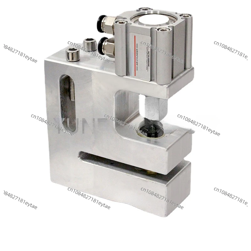 Pneumatic hole punch Round hole bag making machine The hole punch is used for pneumatic punching of plastic bags