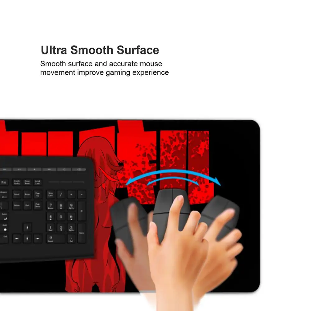 Alas Mouse Meja Anime Kill La Kill Lucu Matoi Ryuuko HD Alas Meja Gaming Diperpanjang Alas Keyboard Gaming Besar XXL Alas Mouse Gamer 90x40